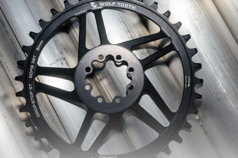 Wolf Tooth Components adds 6mm Offset 8-Bolt Chainrings