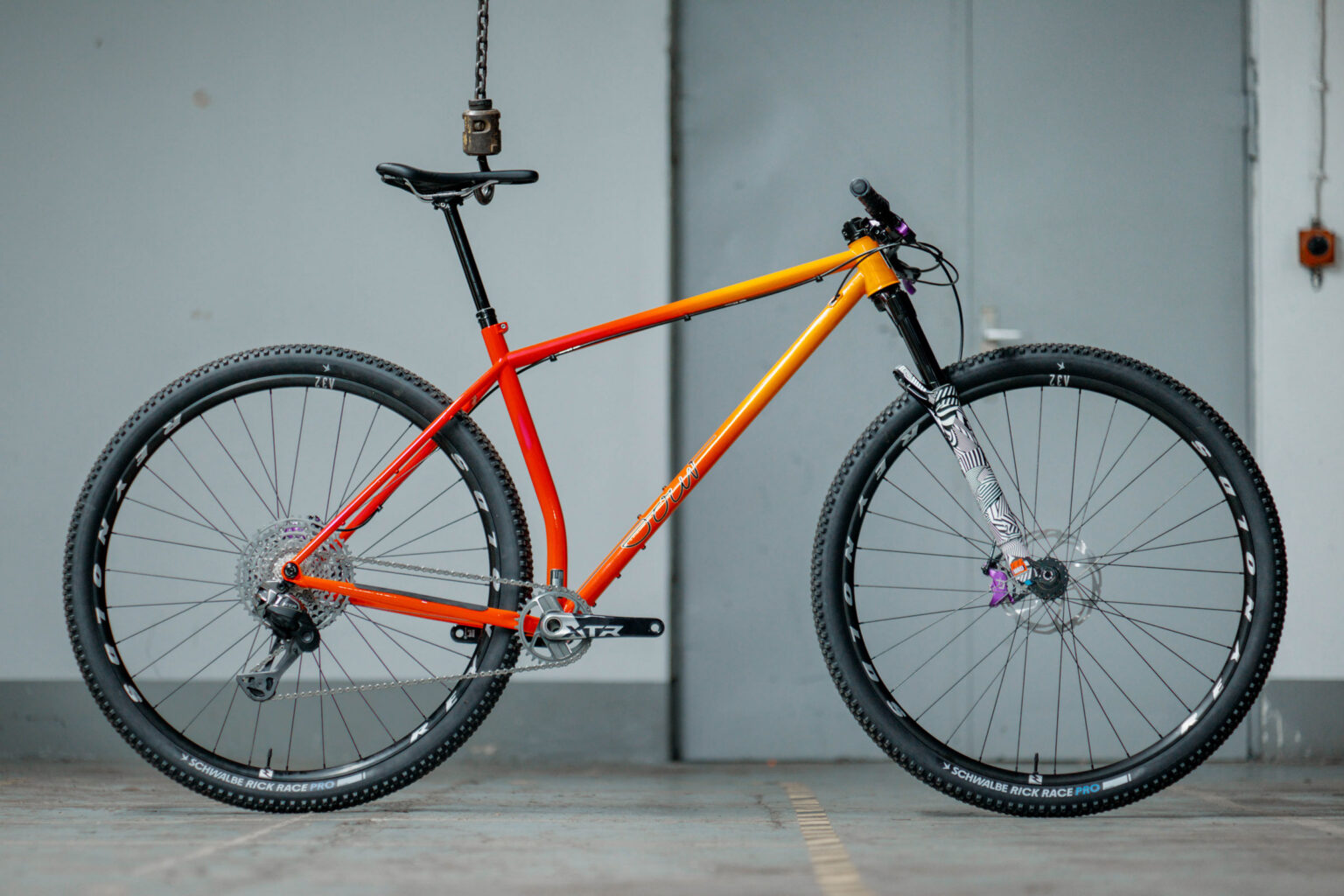 2026 Sour Pasta Party 32 tommer produktion stål XC hardtail mountainbike, komplet