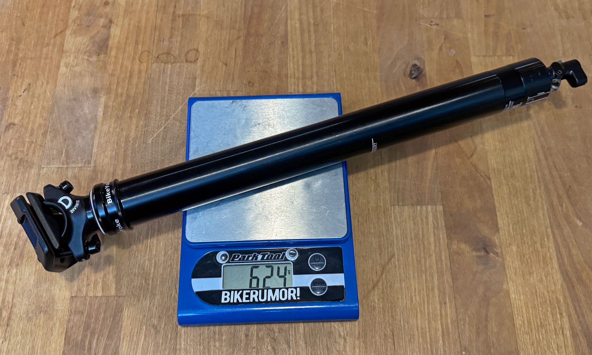 BikeYoke Divine 2.0 MTB dropper post, auto-revive long travel mountain bike seatpost, actul weight