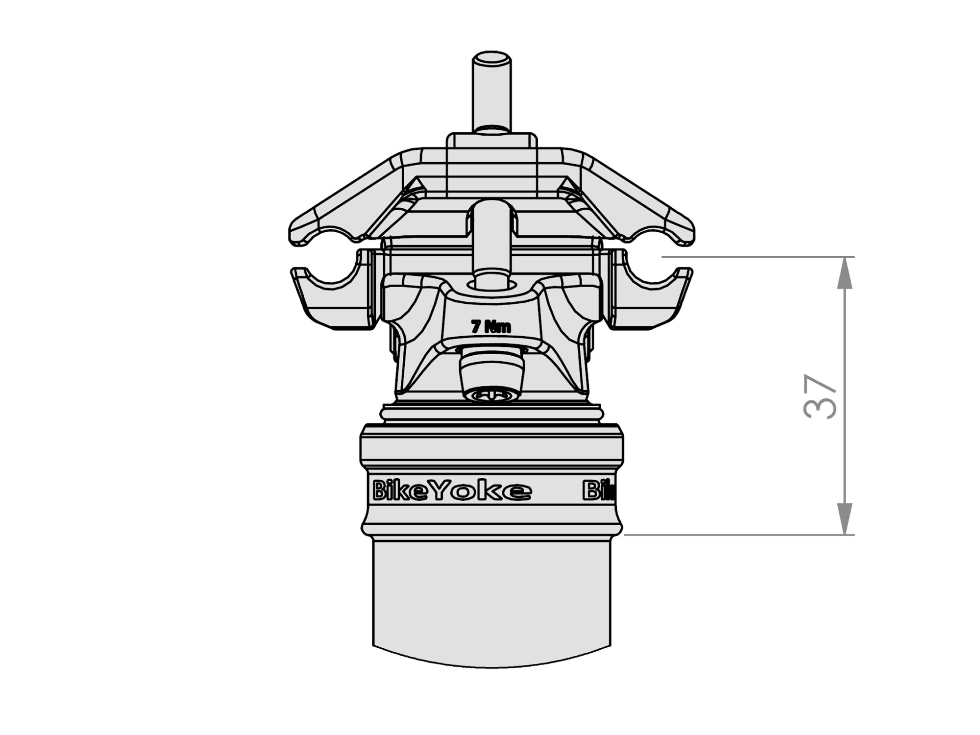 BikeYoke Divine 2.0 MTB dropper post, auto-revive long travel mountain bike seatpost,&nbsp;lower stack height