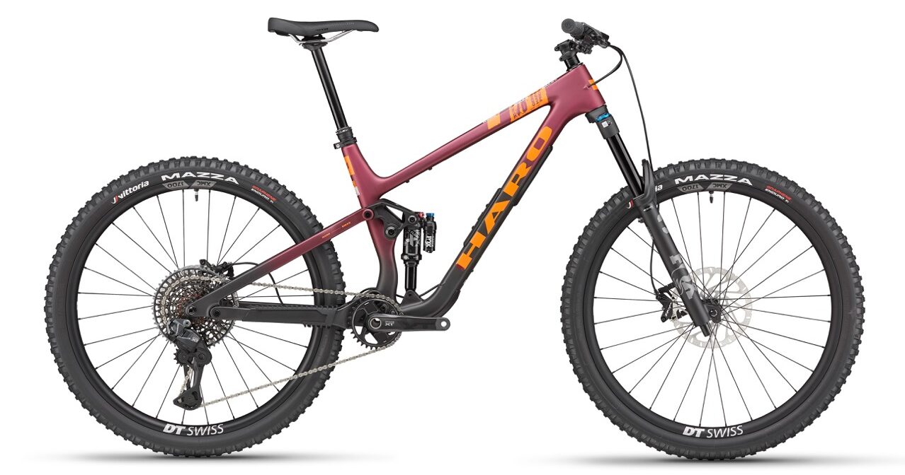 Haro Bikes Carbon Daley and Carbon Greer daley carbon 3 burgandy