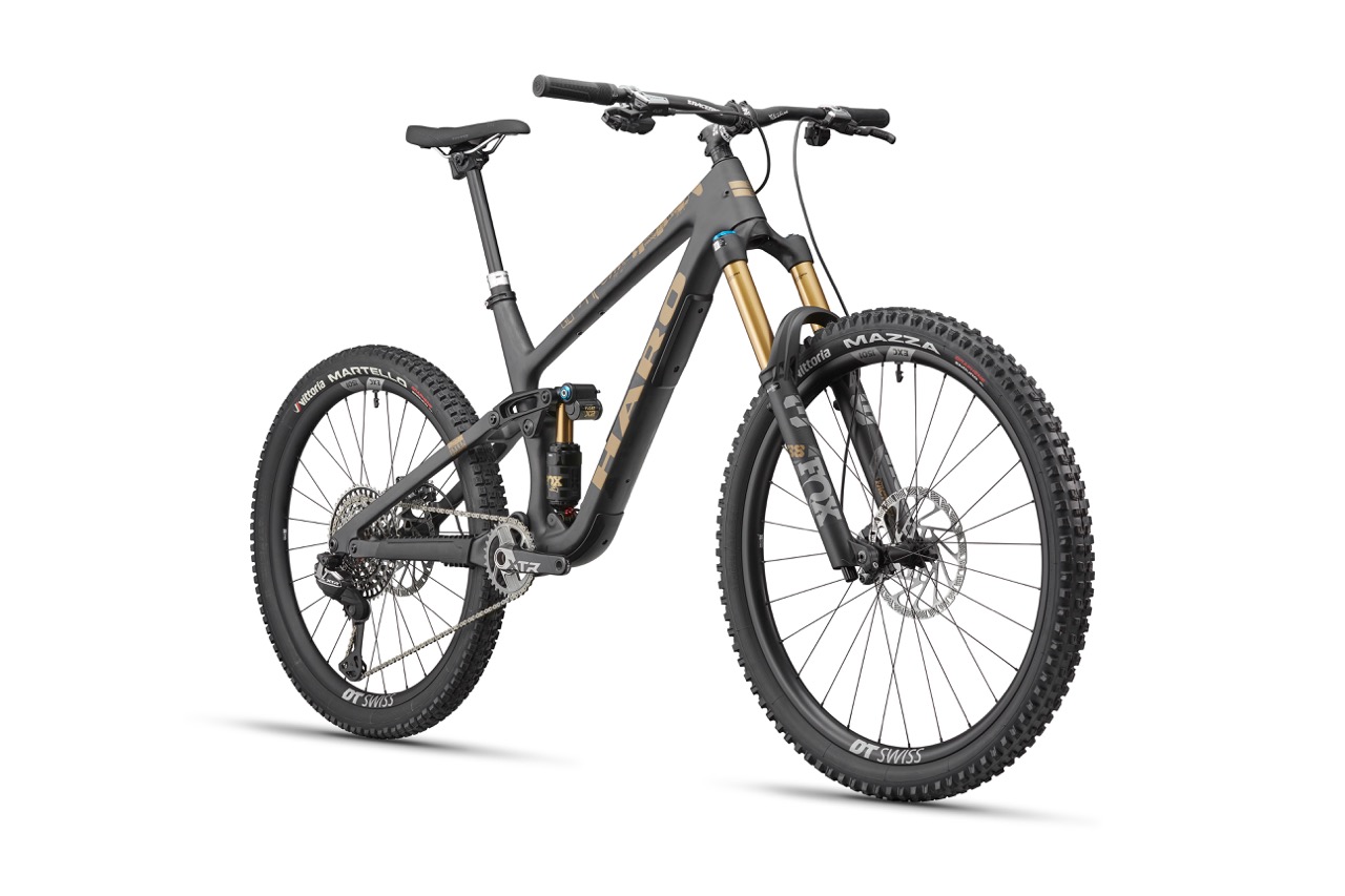 Haro Bikes Carbon Daley and Carbon Greer greer top shelf front side