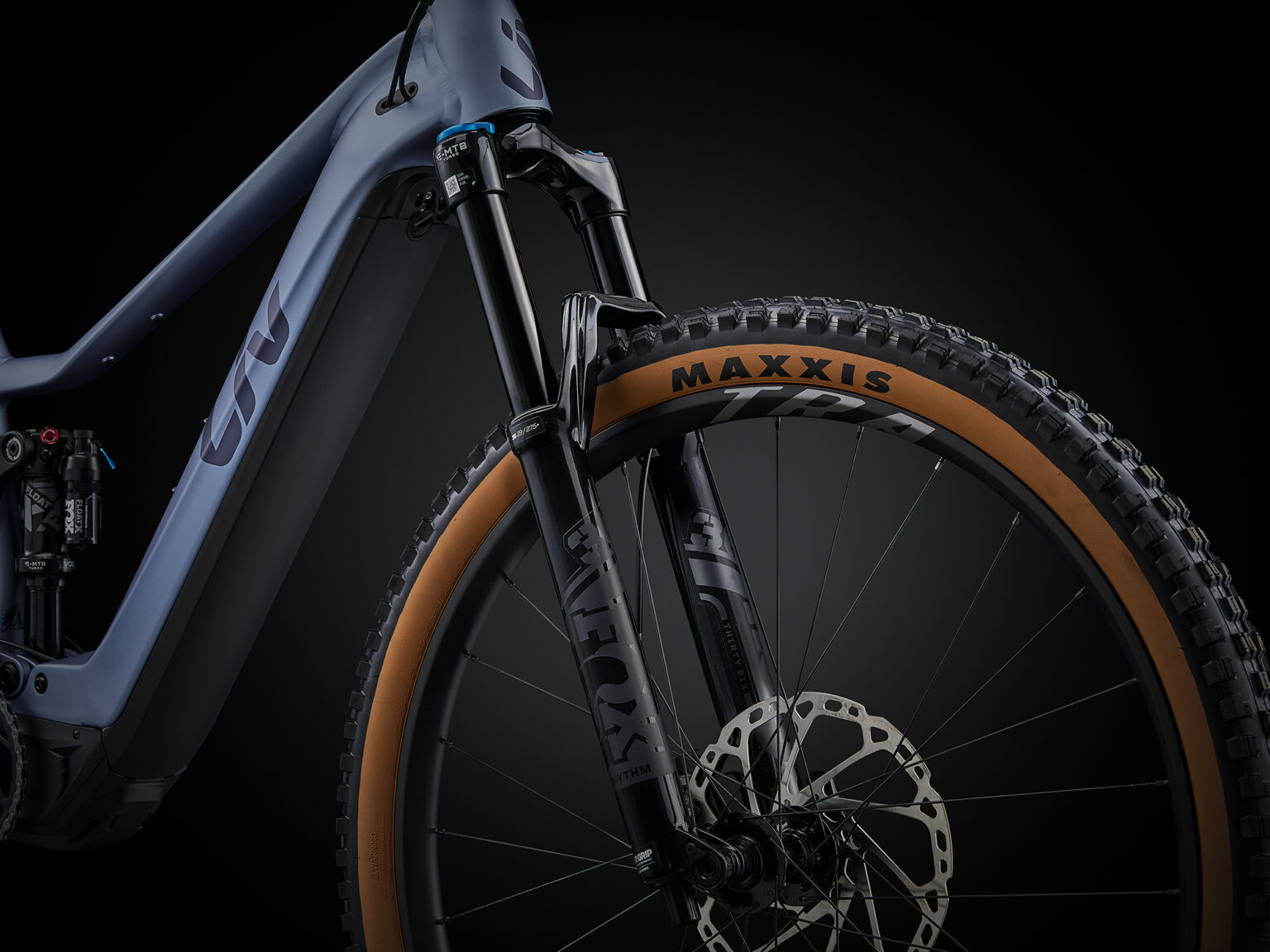 Liv Embolden E+ e-bike with 140mm of travel and 150mm fork