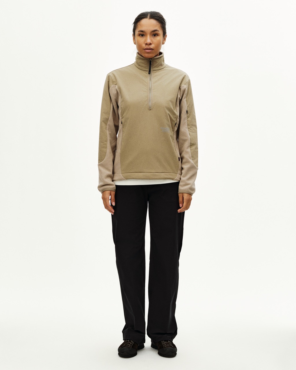 Pas Normal Studios Off-Race Collection half zip fleece girl