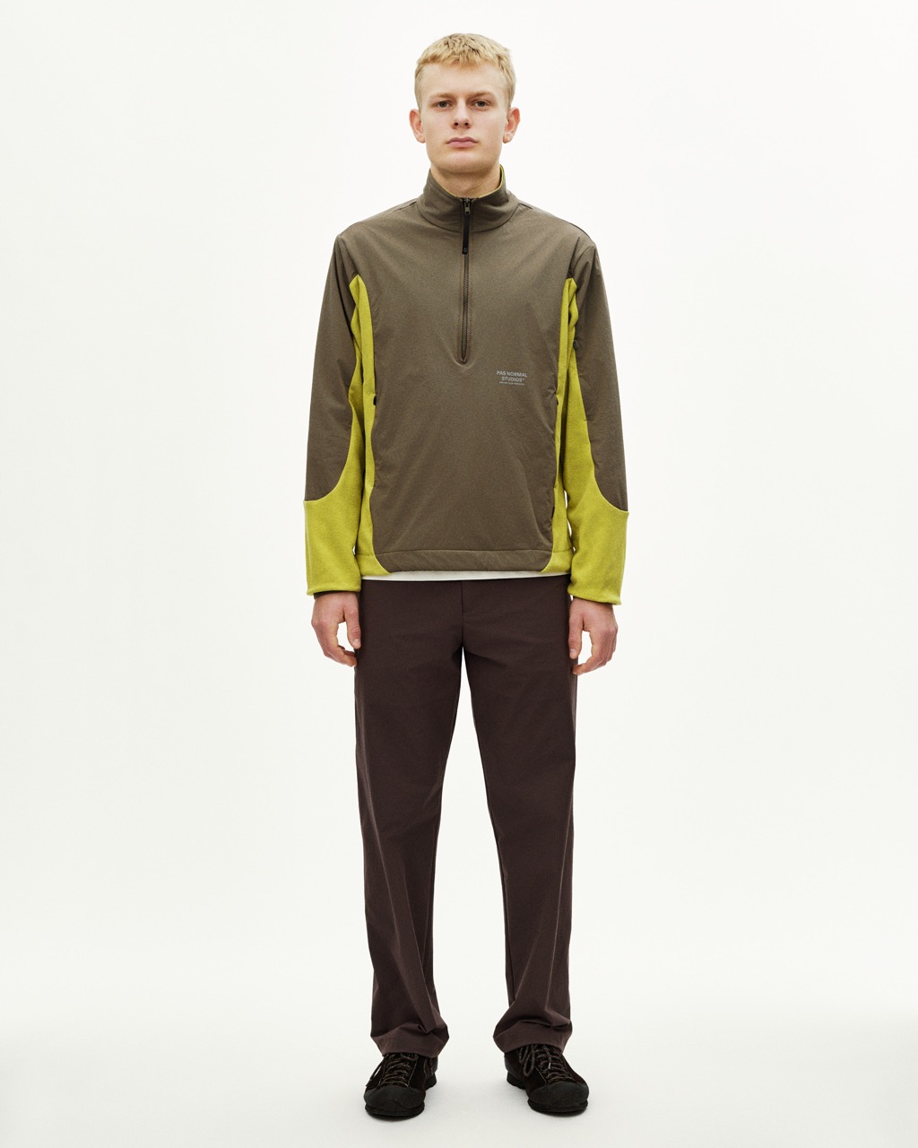 Pas Normal Studios Off-Race Collection half zip men