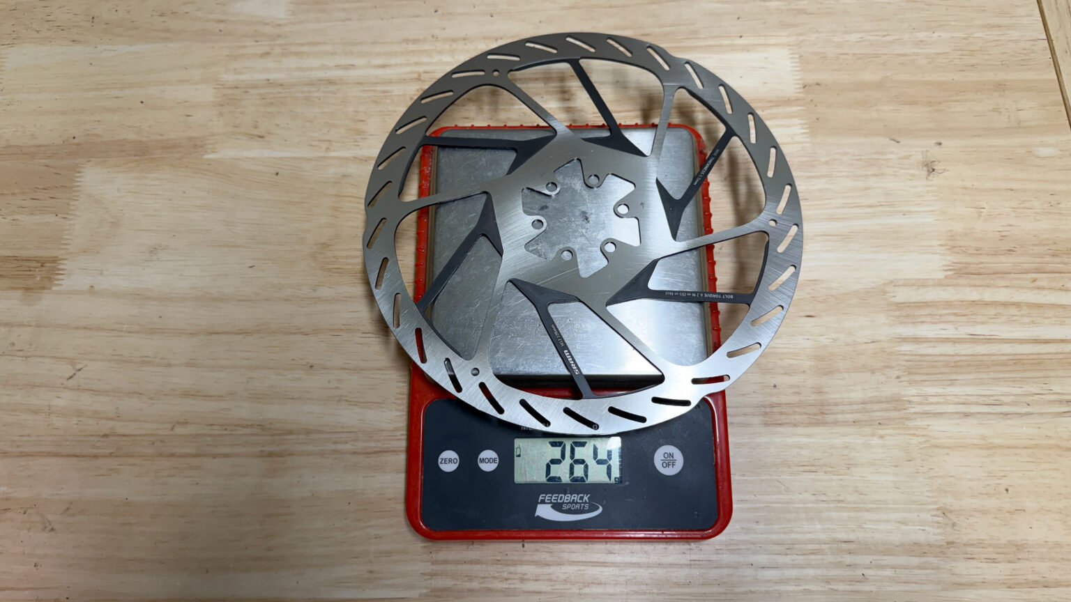 SRAM Maven B1 223mm rotor weight