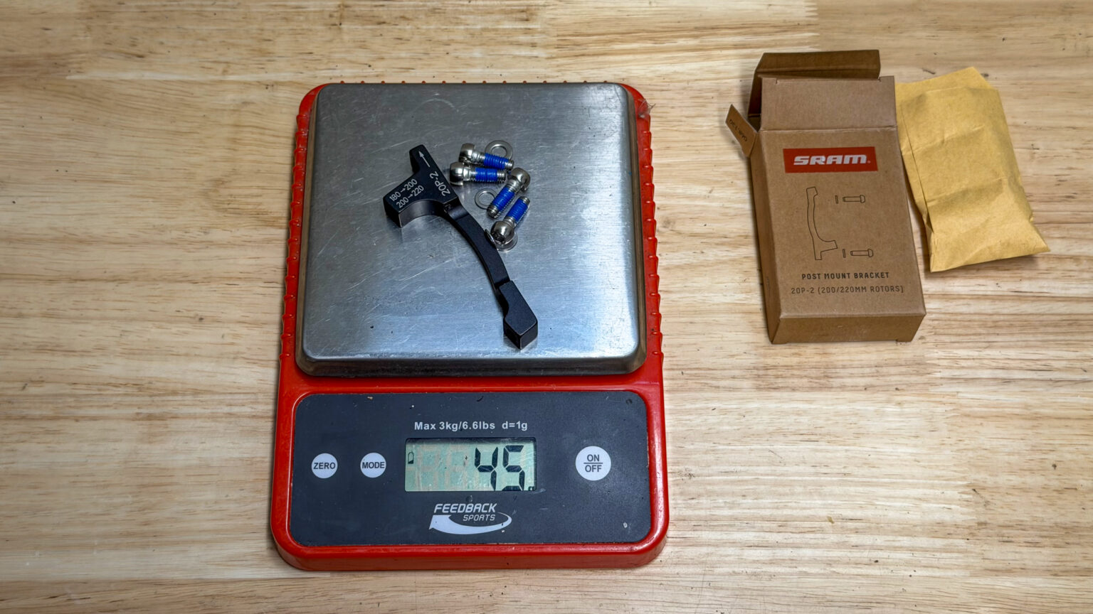 SRAM Maven B1 bracket weight