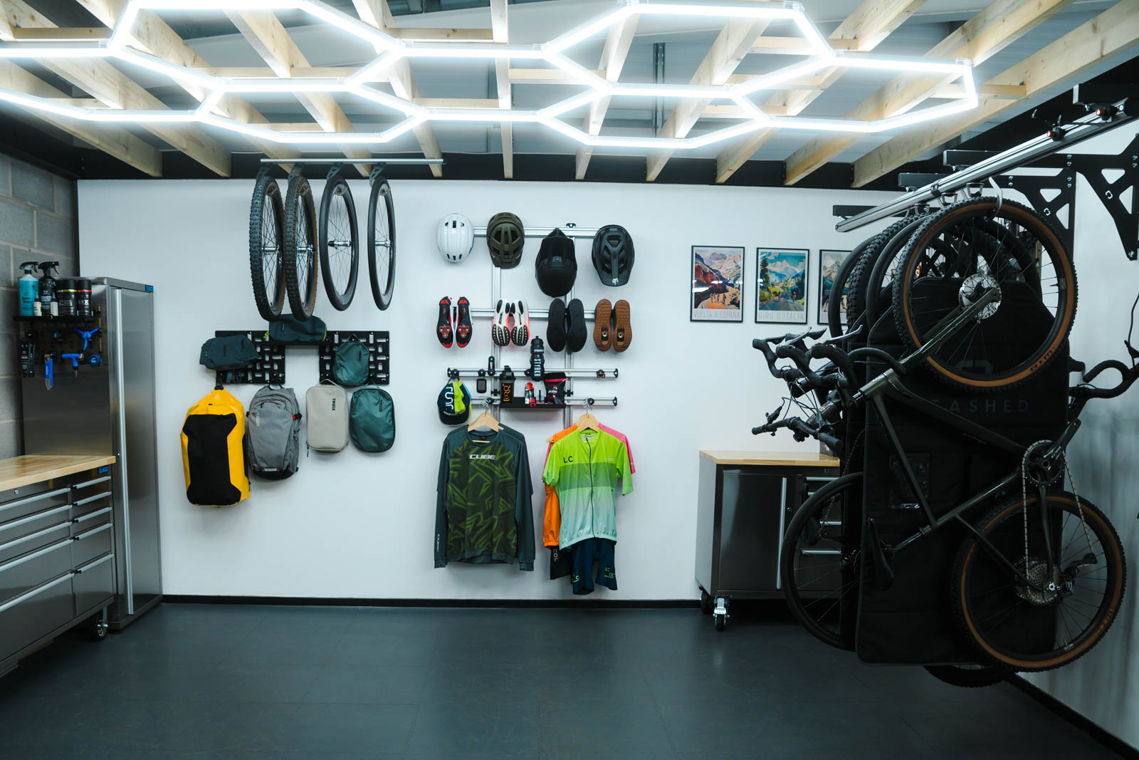 Stashed LodeStar Modular Storage System Organizes Gear with/ Rails, Boards & Accessories