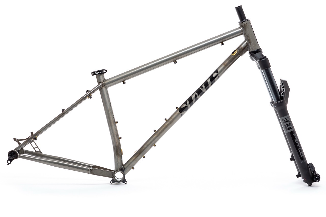 State Bicycles 4130 Trail Hardtail frameset
