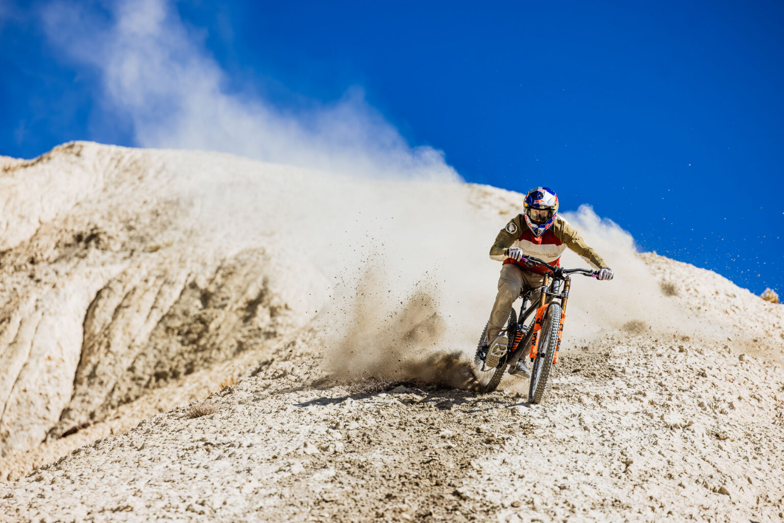 Shooting for Gee Atherton's 'Ridgeline Nepal'.