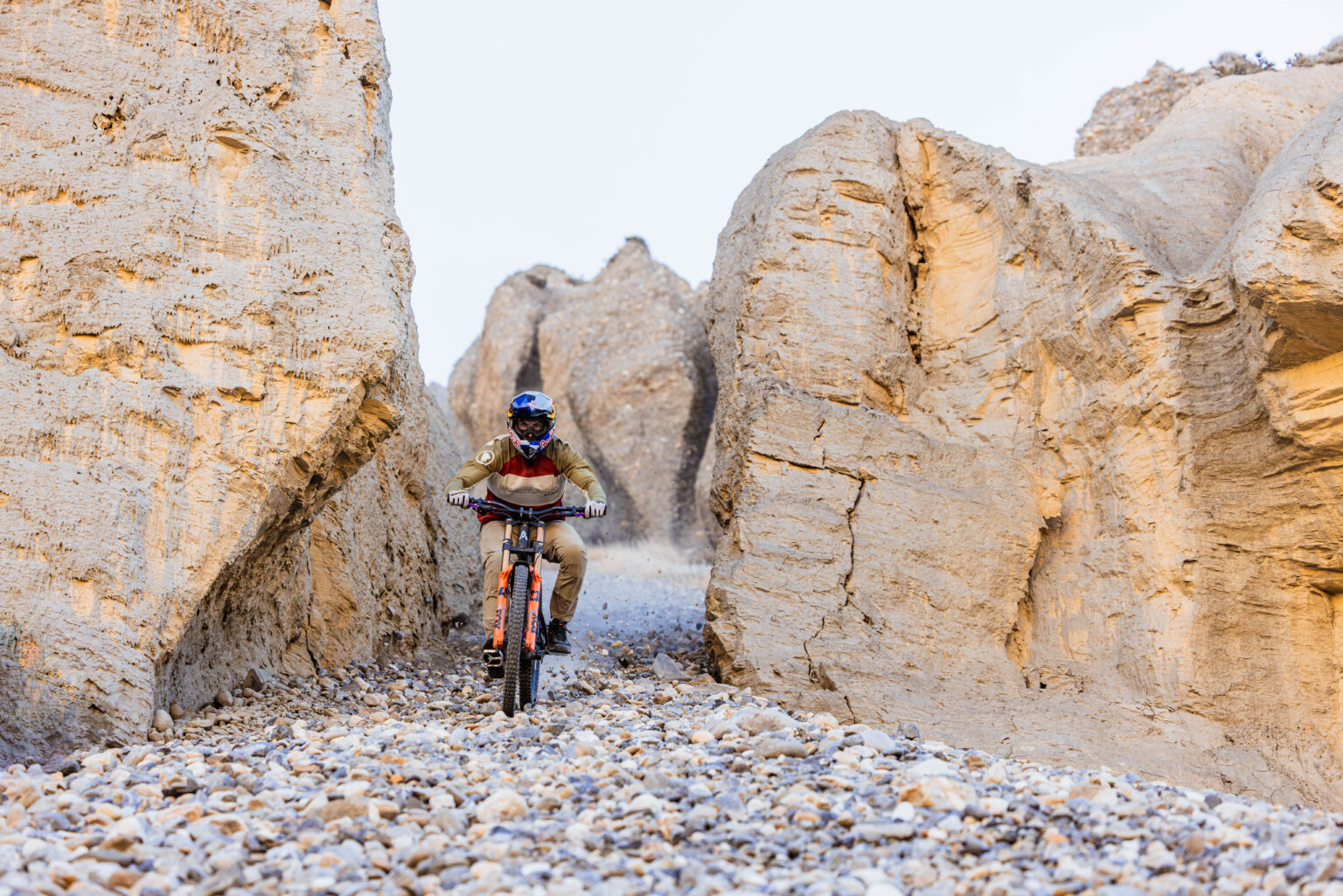 Shooting for Gee Atherton's 'Ridgeline Nepal'.