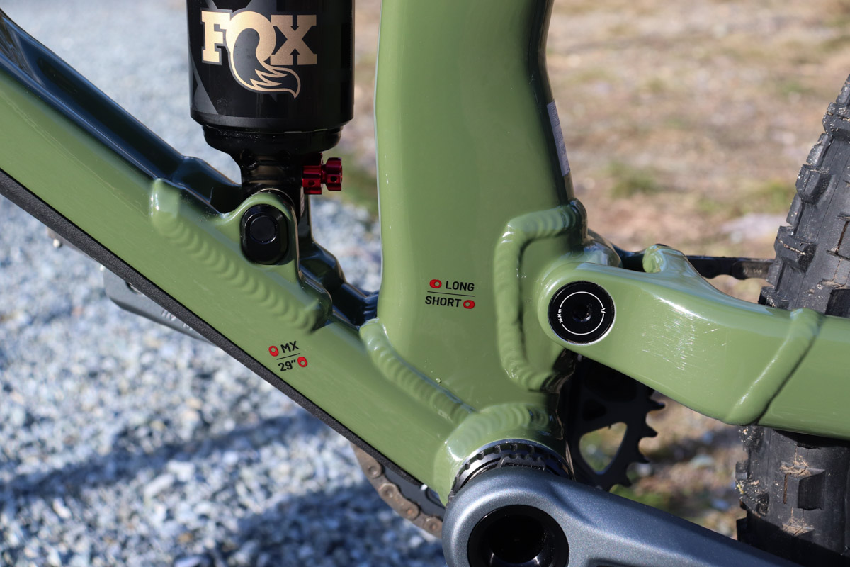 Devinci Spartan 2026, flip-chips