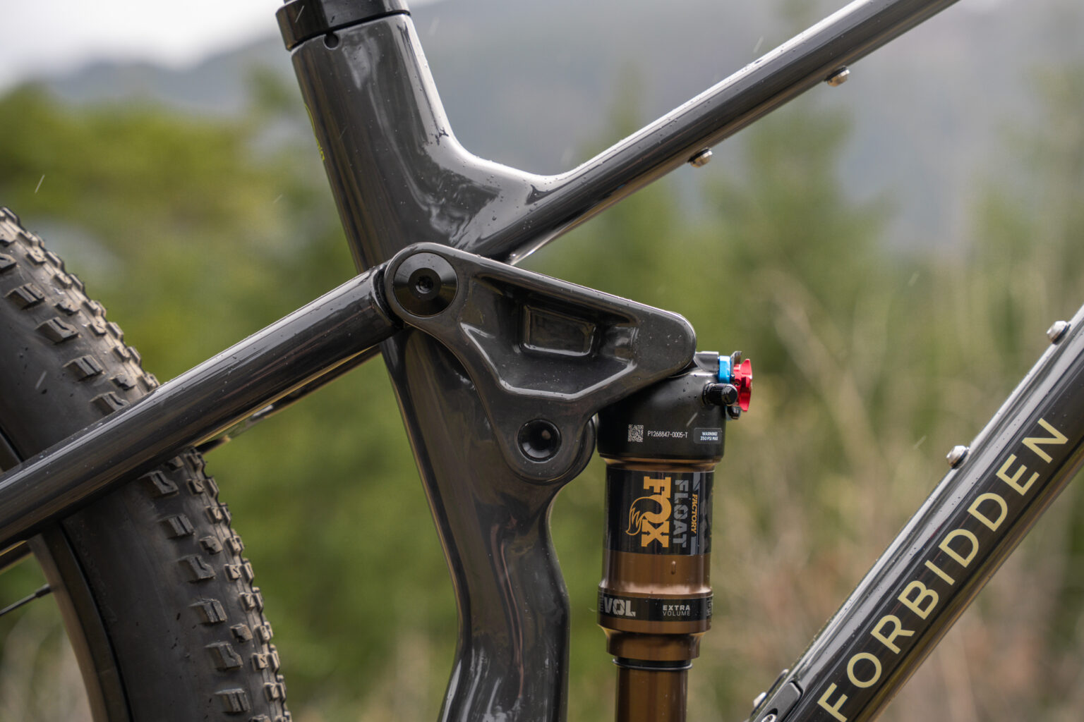 Forbidden uses a four-bar on the new Reya