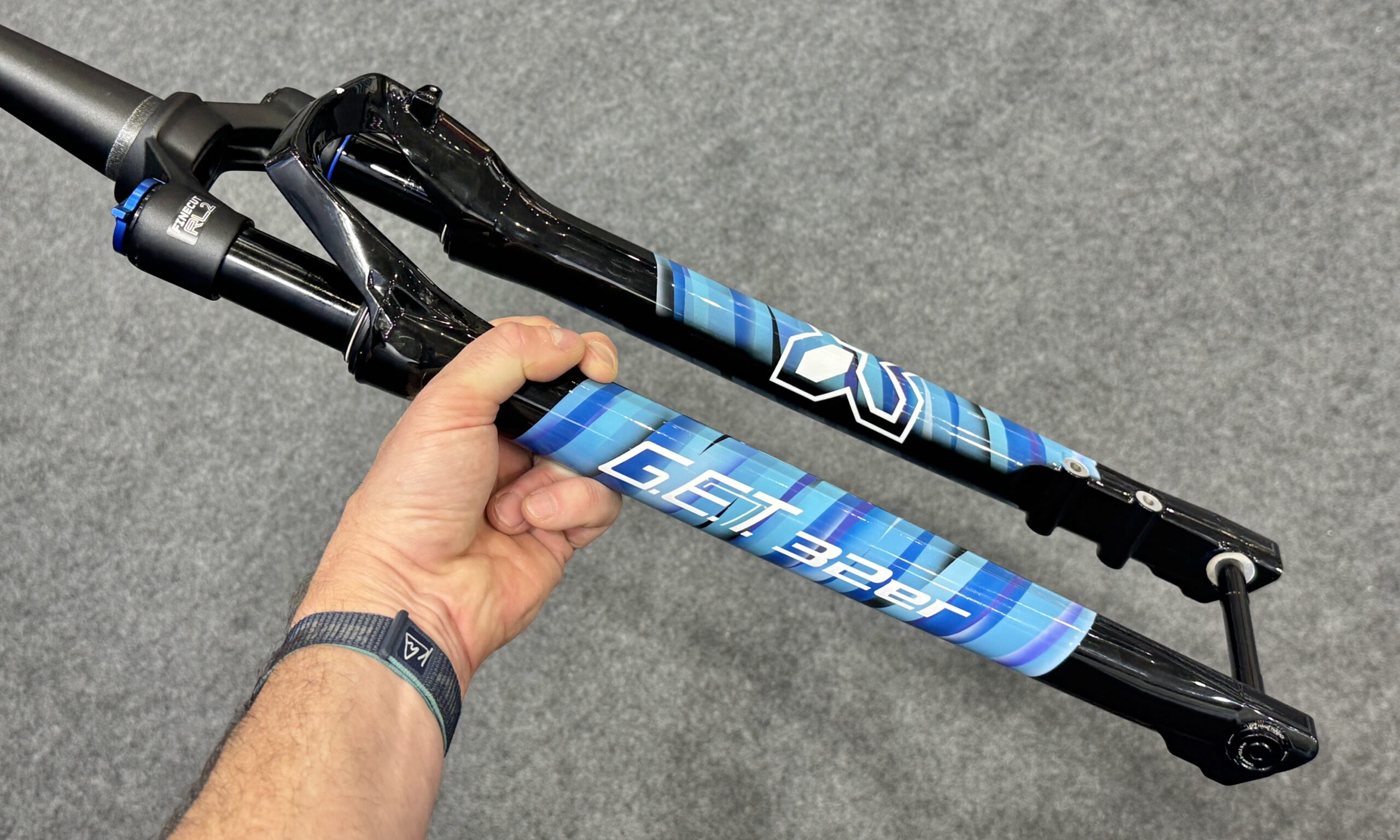 XFusion Taipei prototype G.E.T. 30mm 32er gravel suspension fork