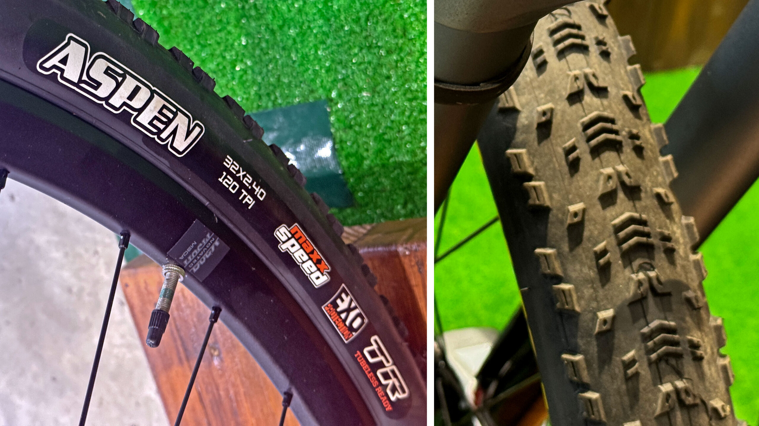 32" Maxxis Aspen teh XC motherfucker that started it all