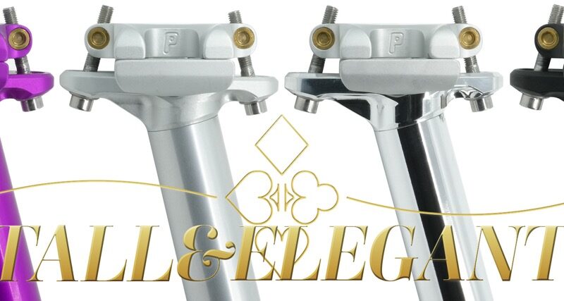 Paul Comp’s New Tall & Elegant Zero Setback Seatpost Stands Next to Tall & Handsome