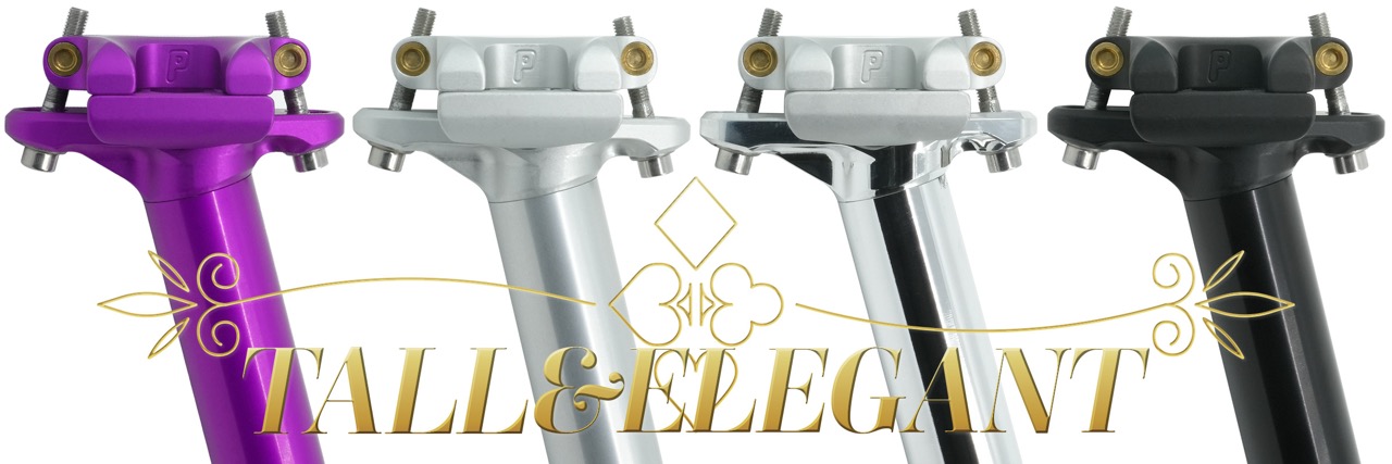 Paul Comp’s New Tall & Elegant Zero Setback Seatpost Stands Next to Tall & Handsome