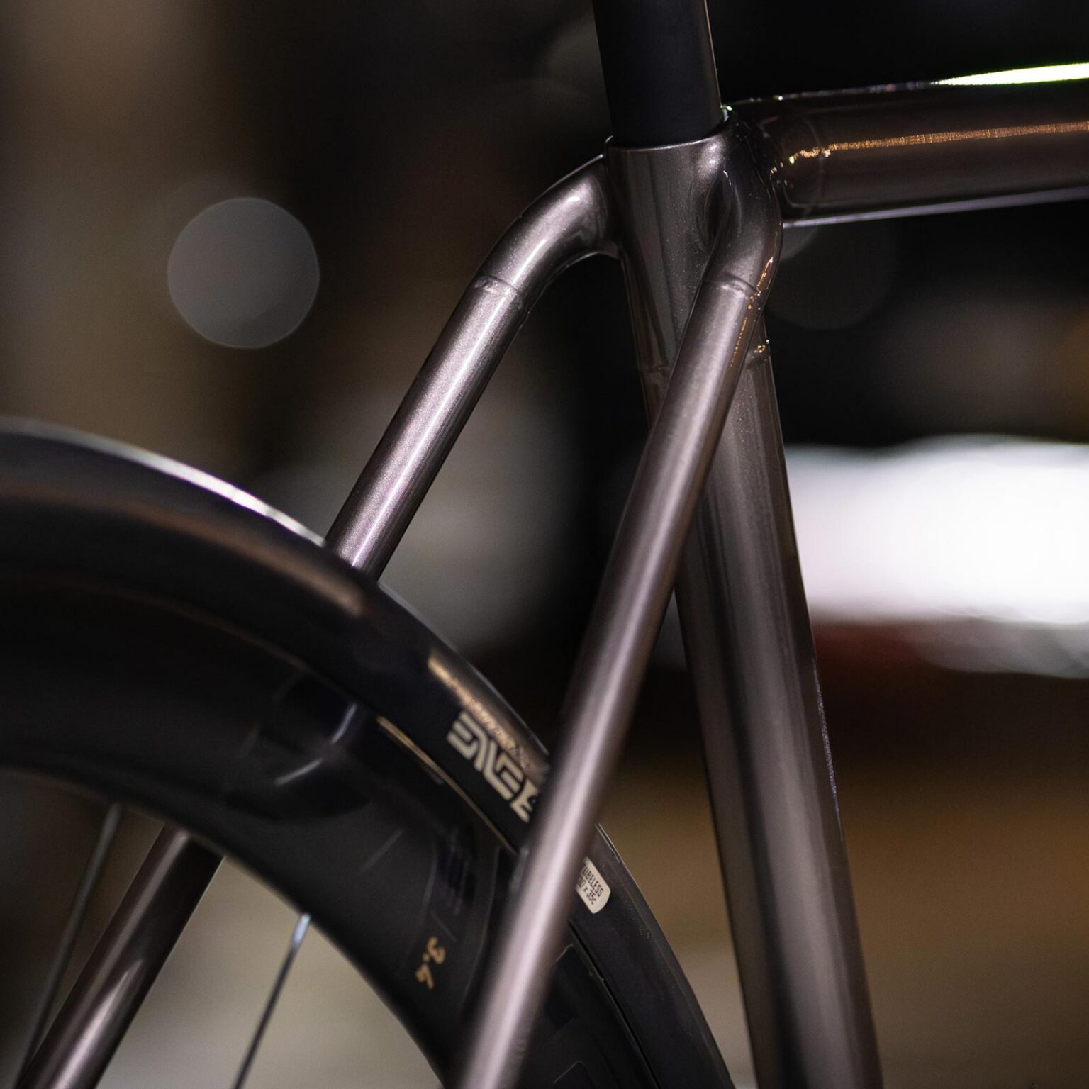 Quirk Cycles Founders Batch limited edition stock steel Mamtor all-road bike, seatstays