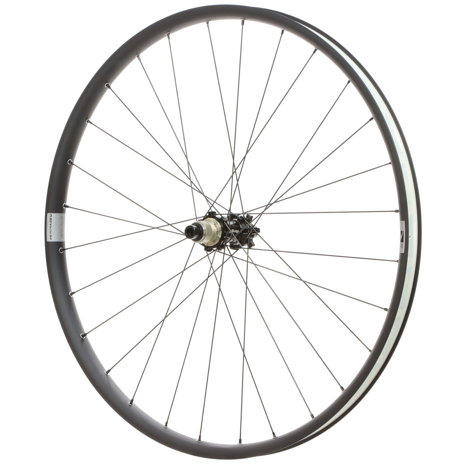 studio image of the reynolds enduro alloy wheel without a tire.
