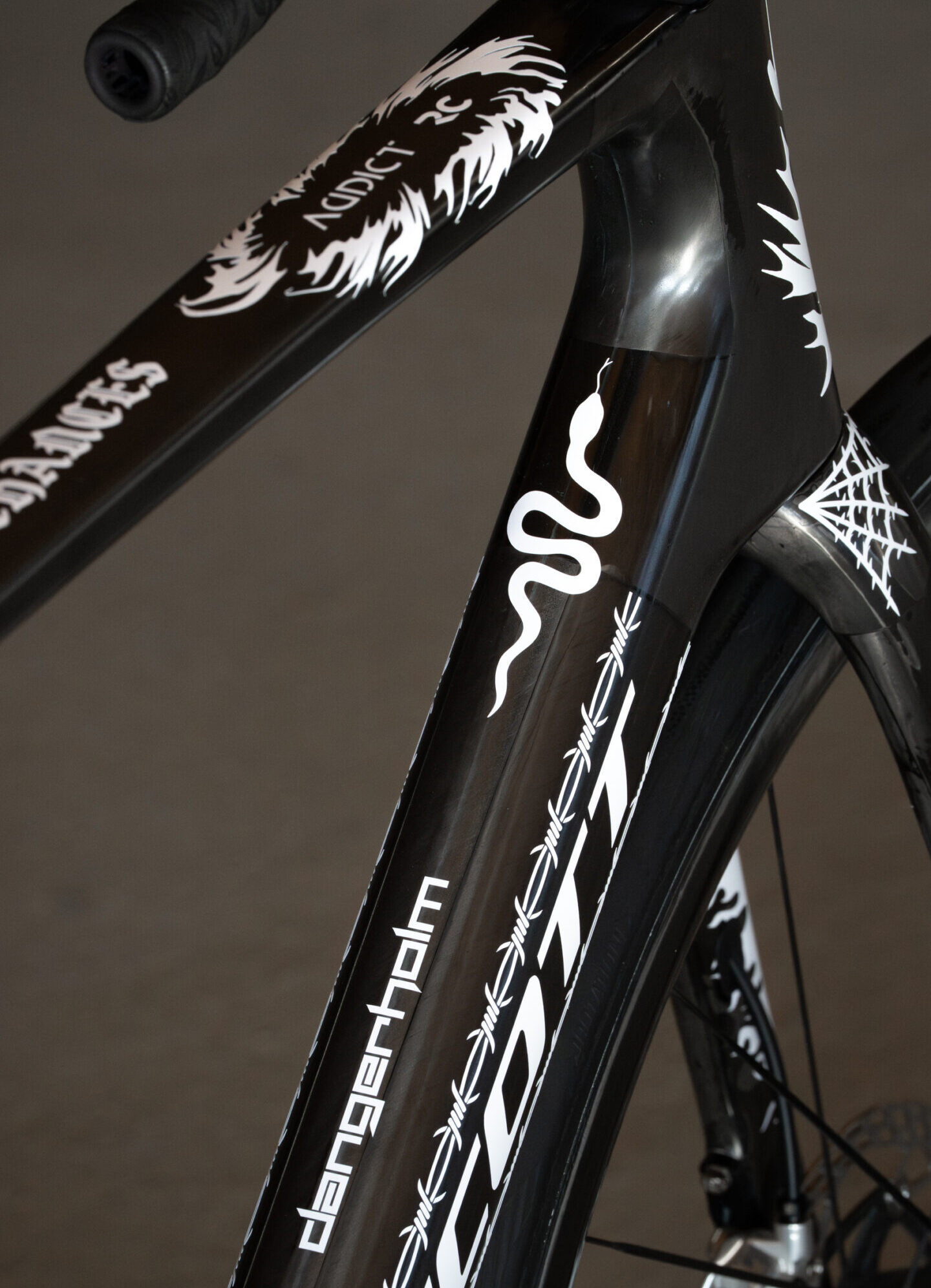 SCOTT Addict RC SUB5 by Dangerholm snake art