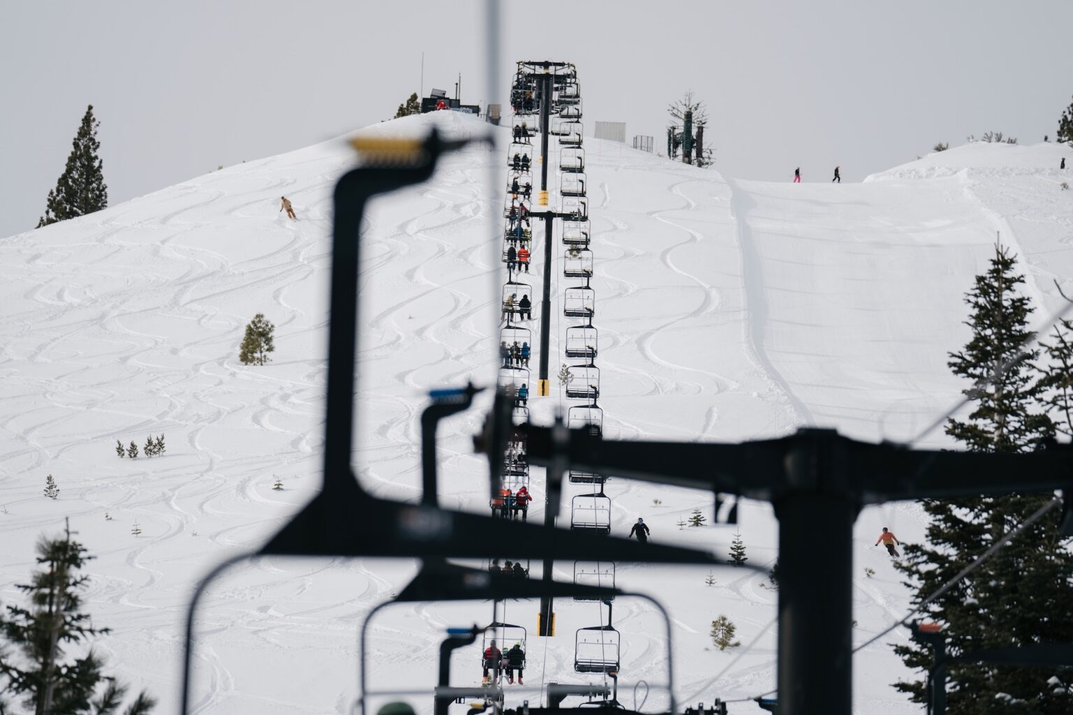a pcture of the chairlift at Sky Taern Ski Area