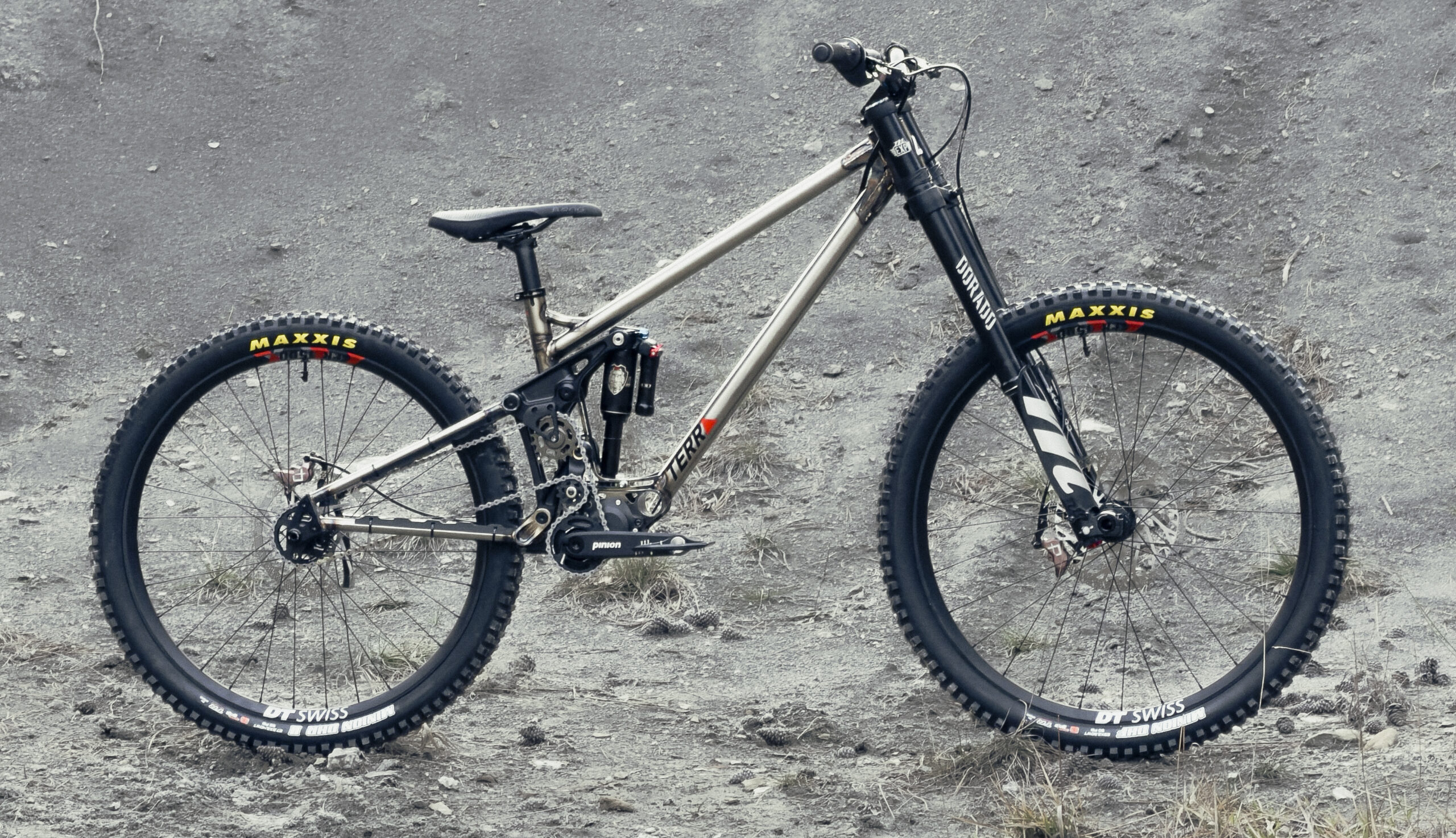 Pinion or Effigear, Choose the Gearbox You Want on Terra’s New DH rig