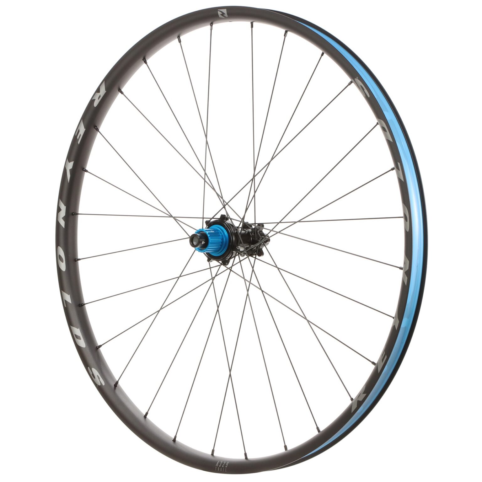 studio image of the trail alloy wheel with no tire