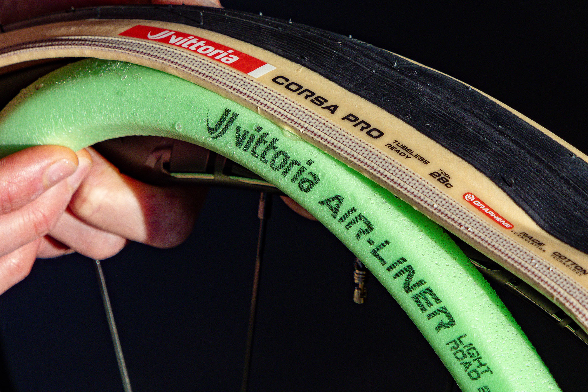 Vittoria Air-Liner Light Road Gives You 50km of Run Flat Protection