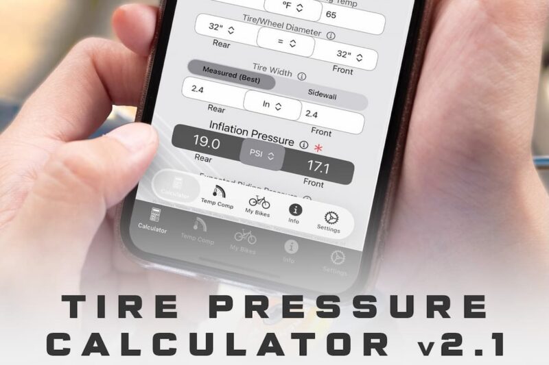 Wolf Tooth Adds 32″, MX & Radial Options to Tire Pressure Calculator to Keep Up with Evolving Tire Market