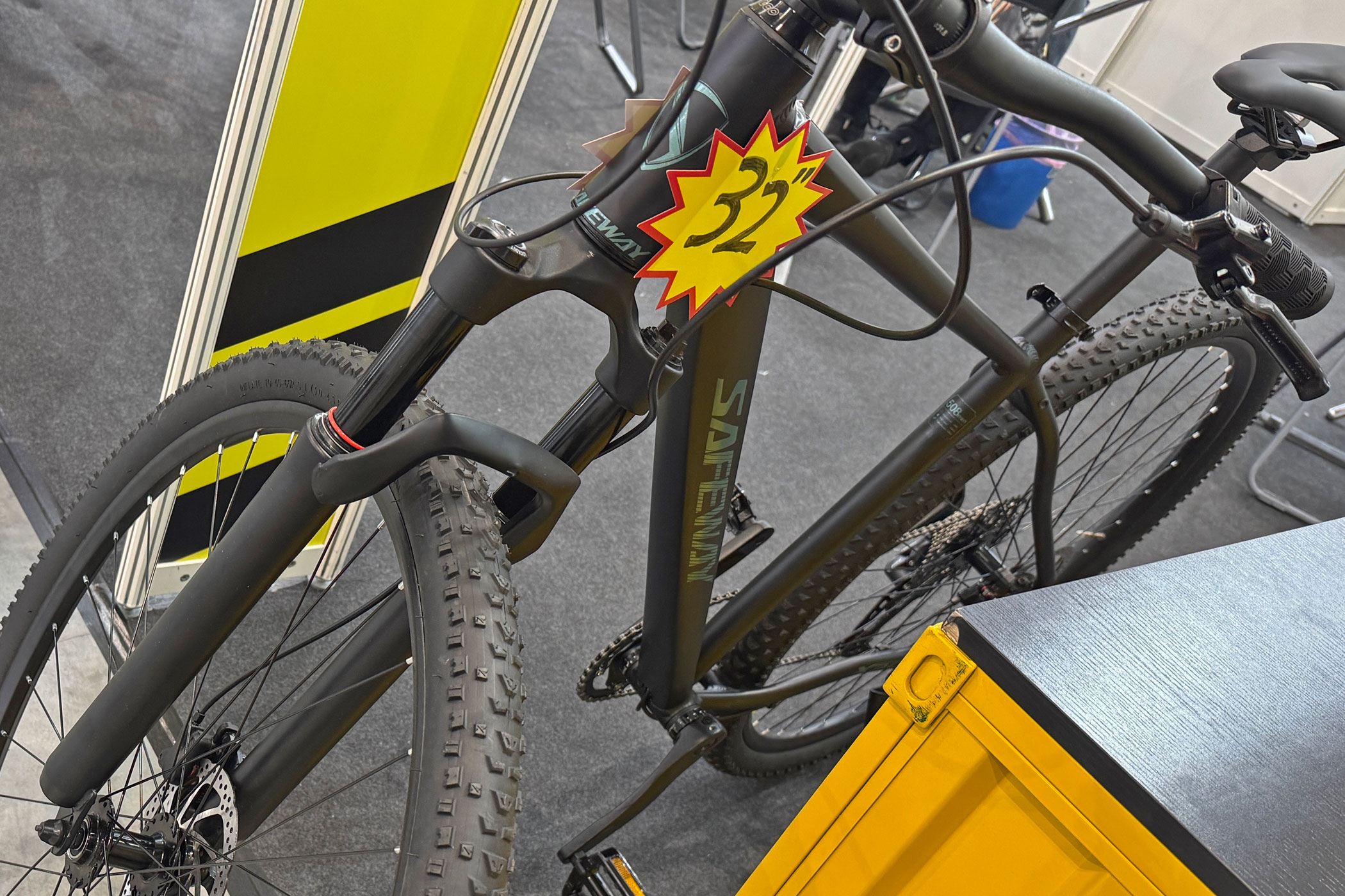 32" tires are even coming to the masses, and maybe a Walmart or other department store near you