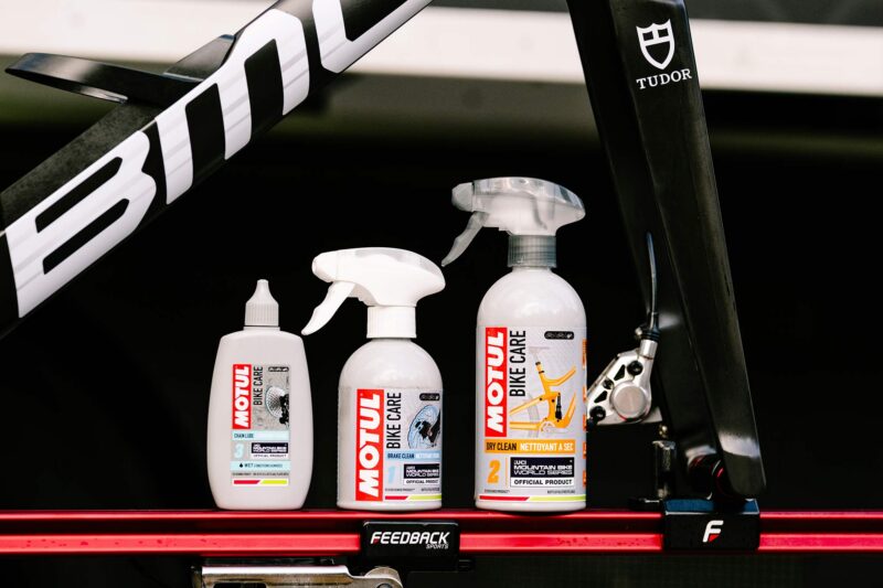 Motul Expands Bike Wash ‘n’ Lube World w/ Tudor Pro Cycling Team