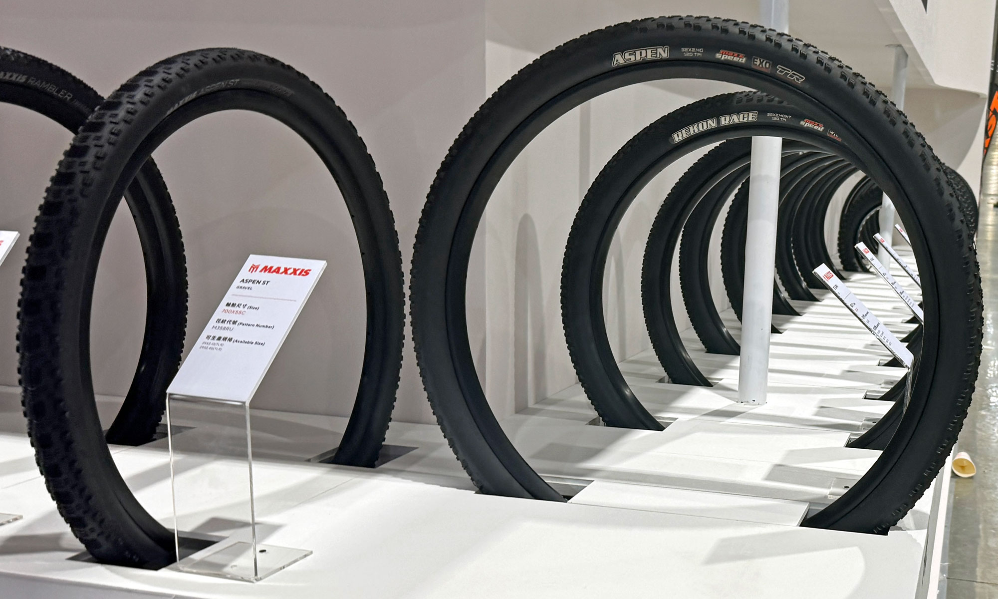 32" bikes at Taipei Cycle 2026: Maxxis Aspen XC tire