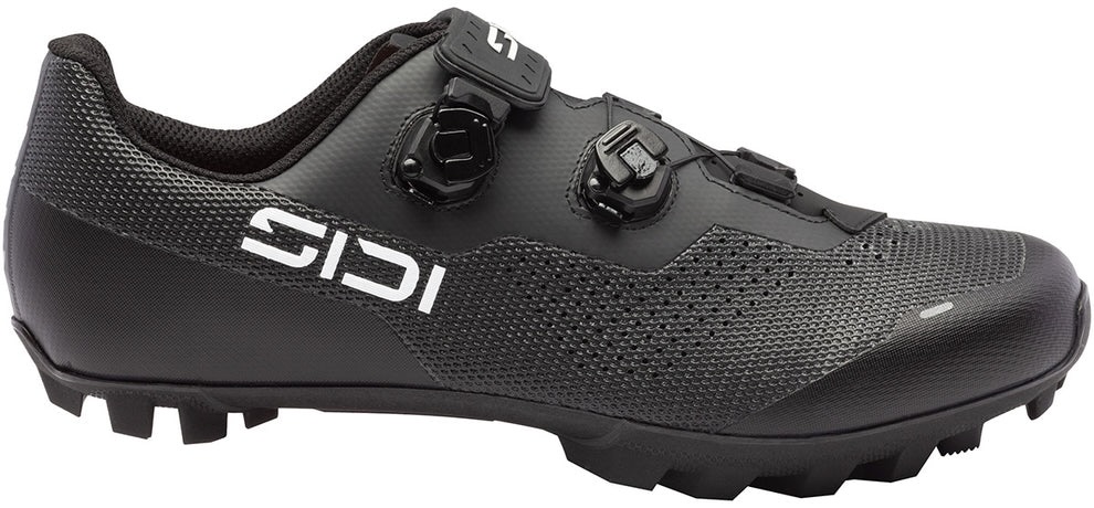 studio image of the SIDI Dominator X in Black, viewed from the side