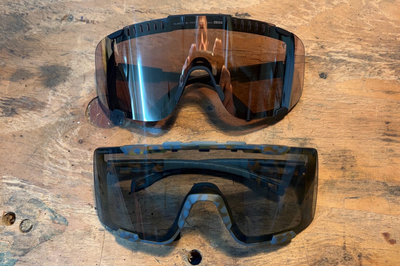 the syncline compared to the POC devour