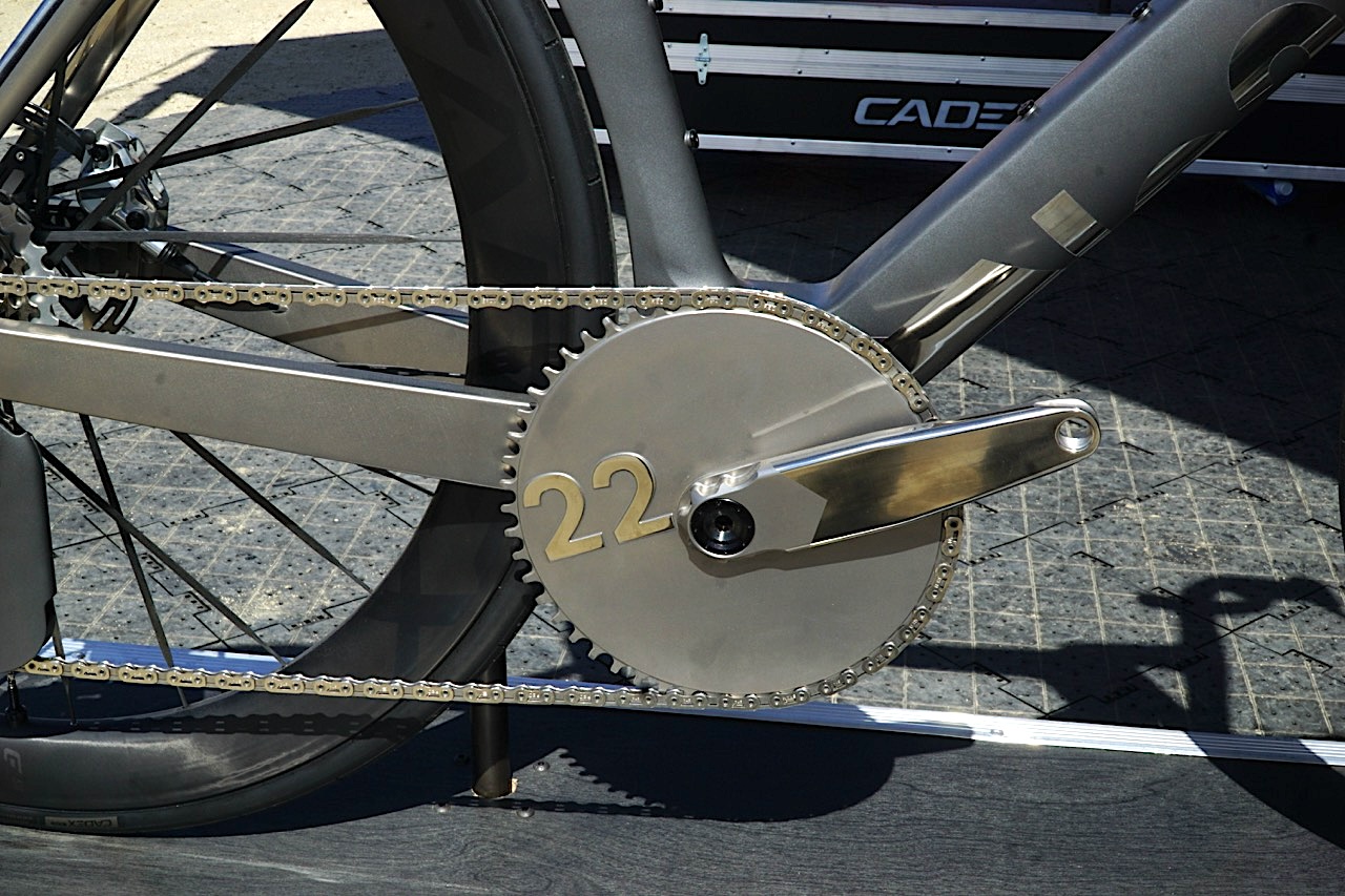 2026 Sea Otter Classic N.22 Reactor Aero chainring