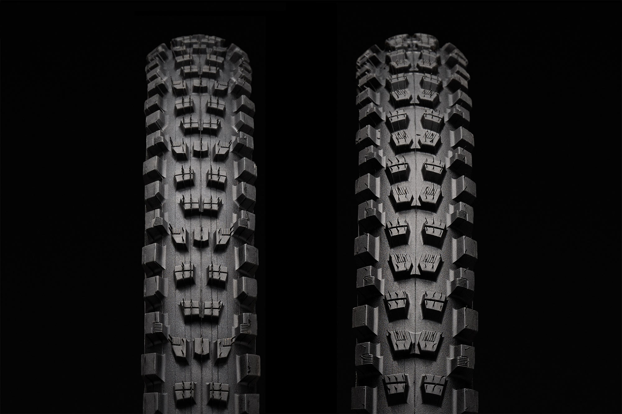 Specialized Grid Gravity Radial mountain bike tires: Butcher & Eliminator treads
