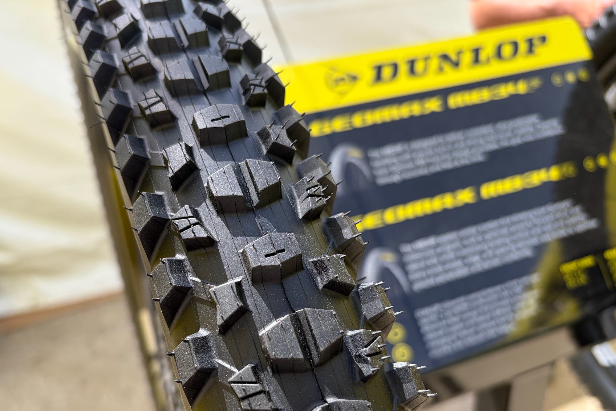 Dunlop Enters the MTB Tire Market With Geomax Tire Range Launched at Sea Otter