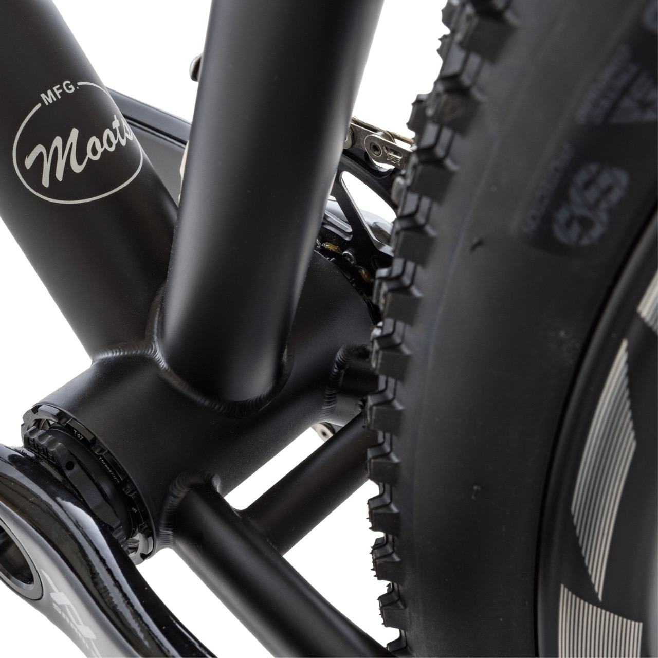 Moots Cycles 45th Anniversary Special Edition Finish bb