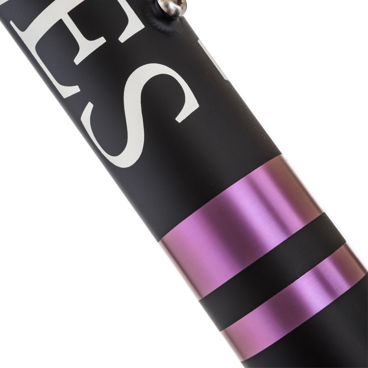 Moots Cycles 45th Anniversary Special Edition Finish pink stripes