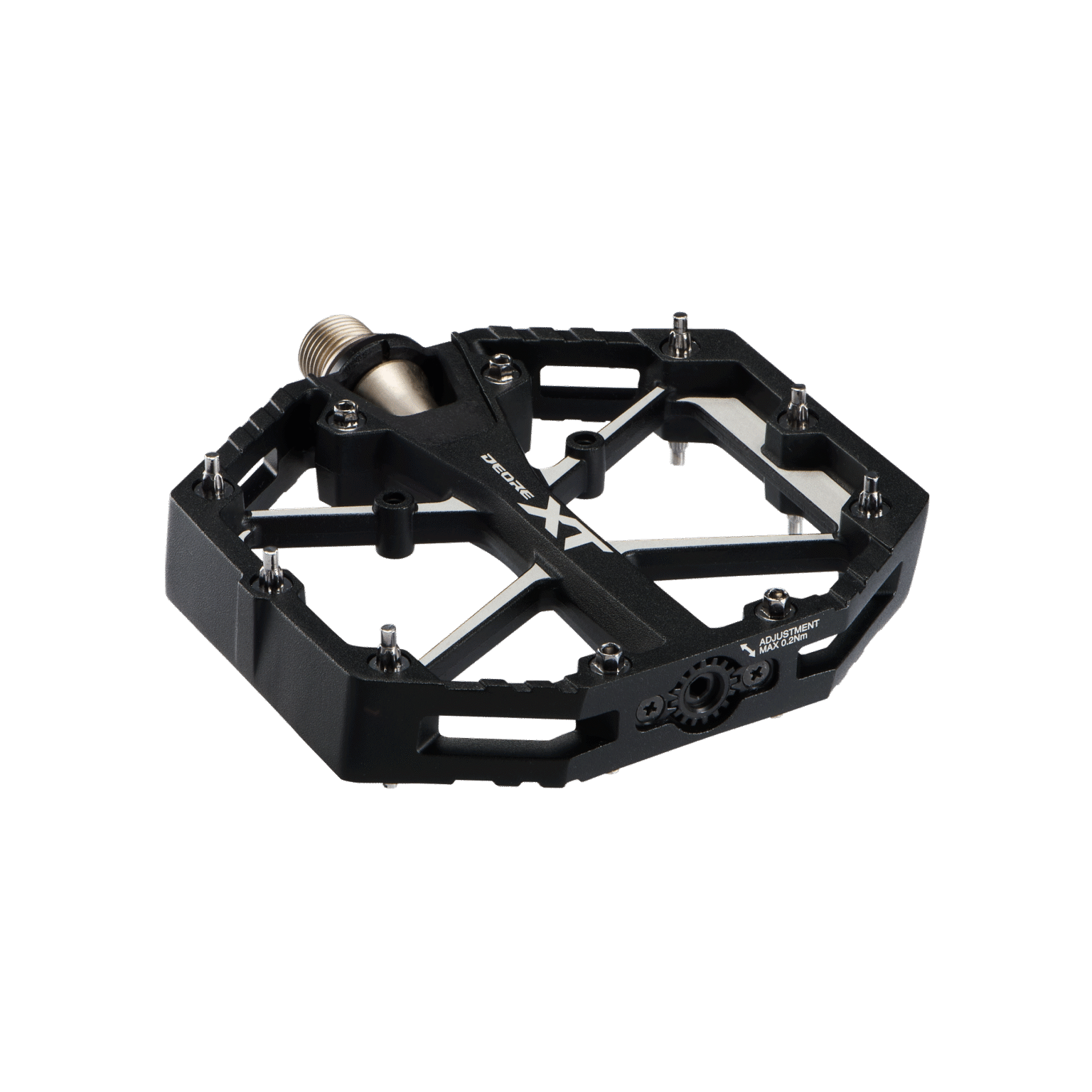 New Shimano XT flat pedals