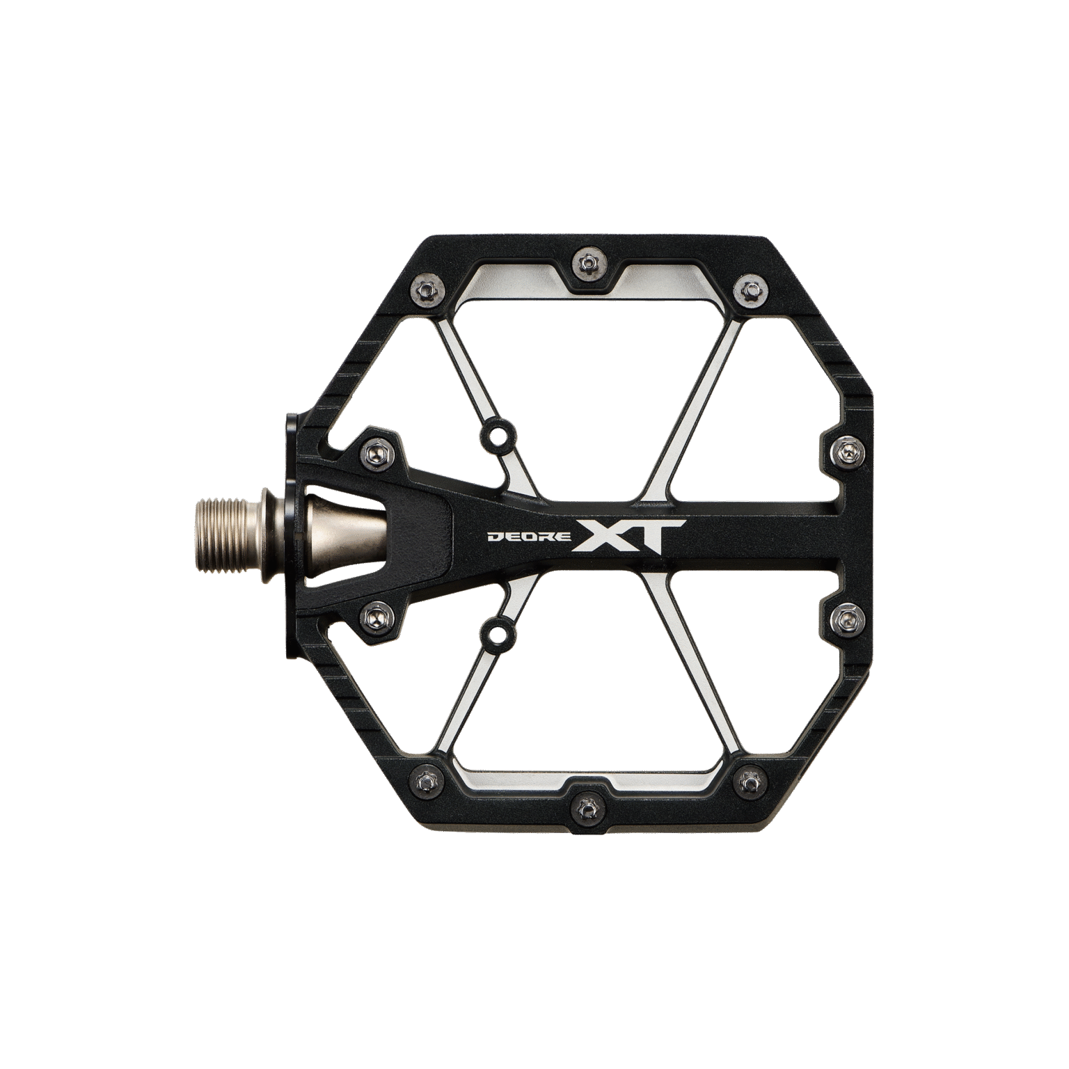 New Shimano XT flat pedals