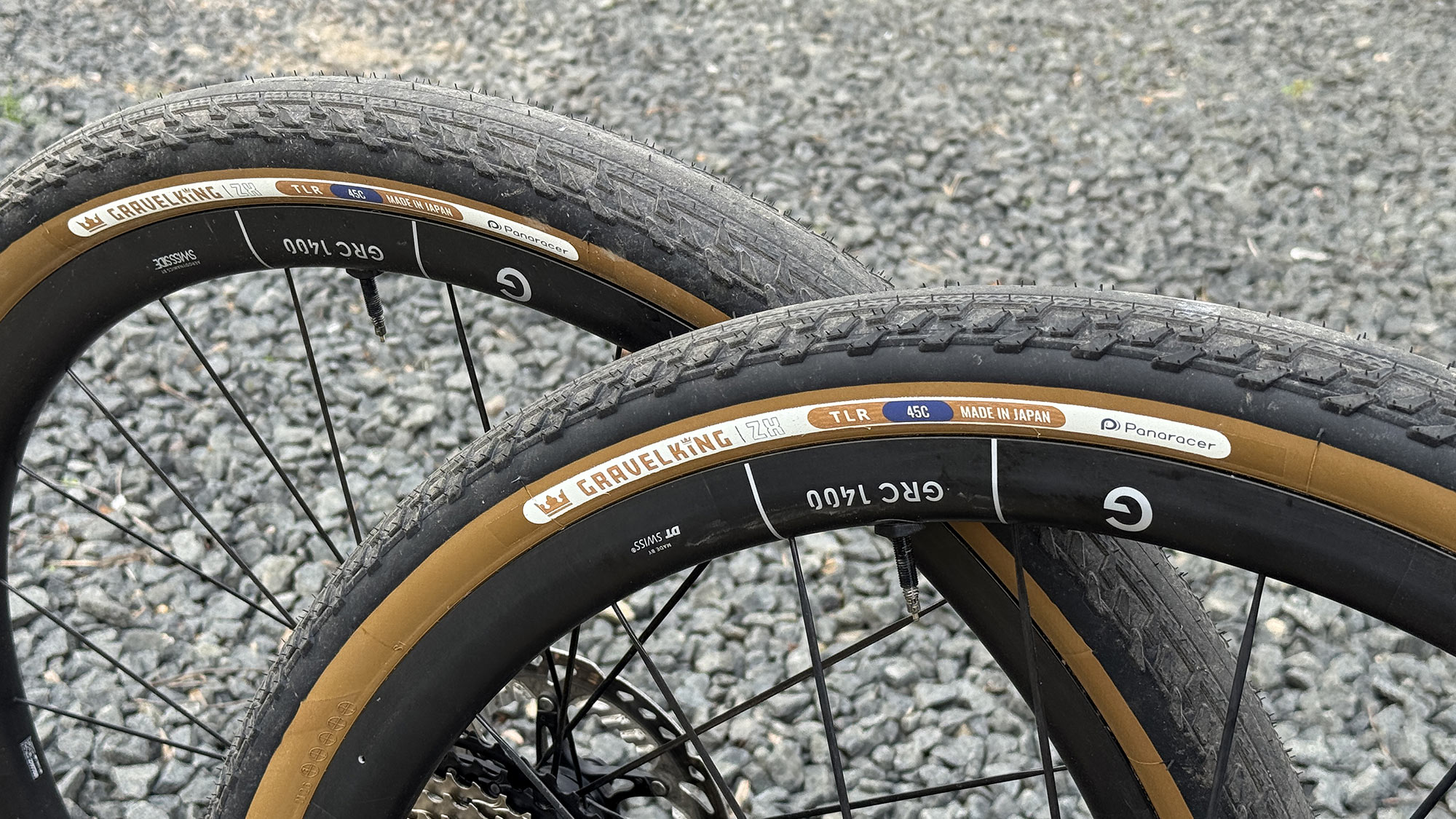 2026 Panaracer GravelKing ZX semi-slick gravel race tire, side view