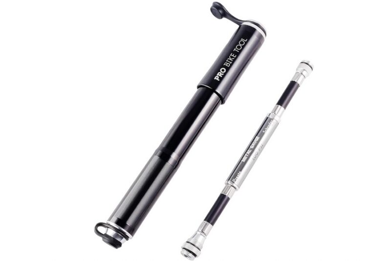 Pro Bike Tool High Pressure Mini Bike Pump with Gauge