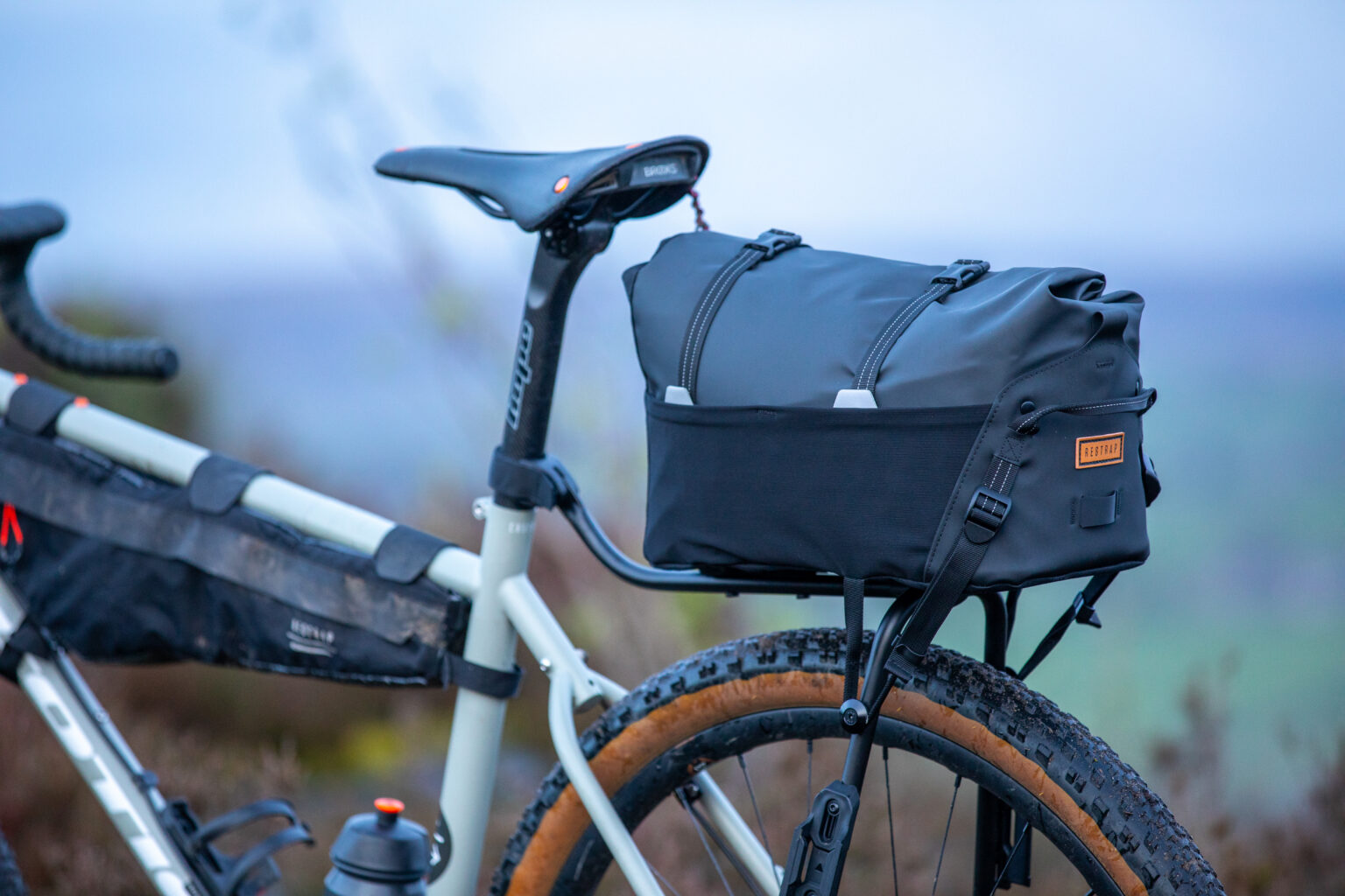 Restrap's new Switch Top Bag to go with their Switch Rack