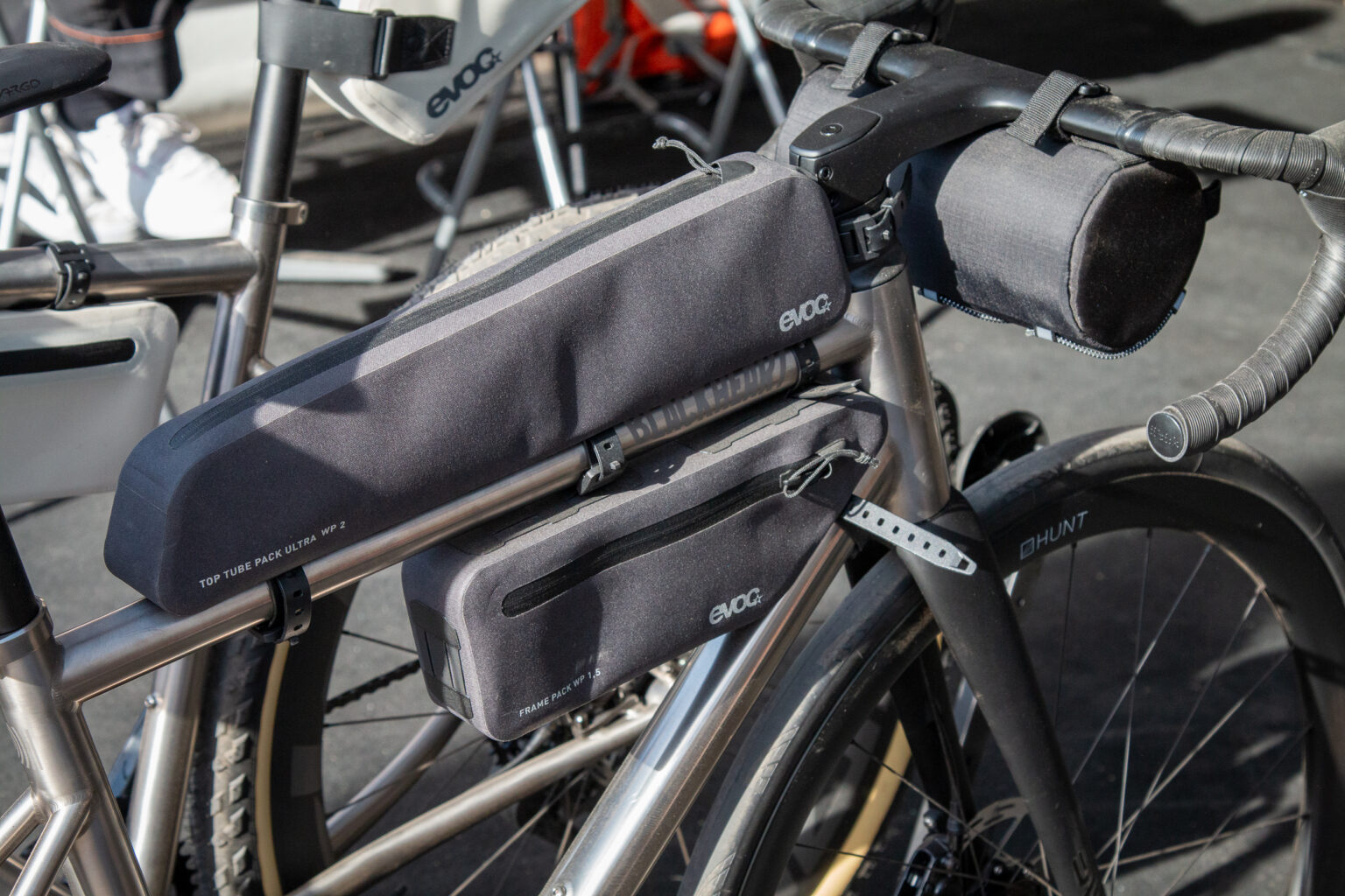 Evoc bike packing bags top tube bags