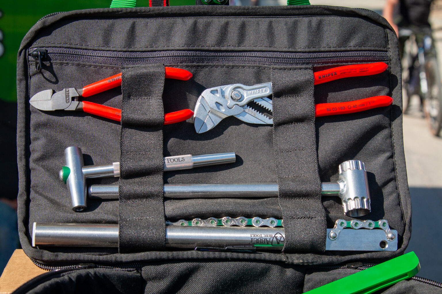 Abbey Bike Tools soft sided tool bag tools
