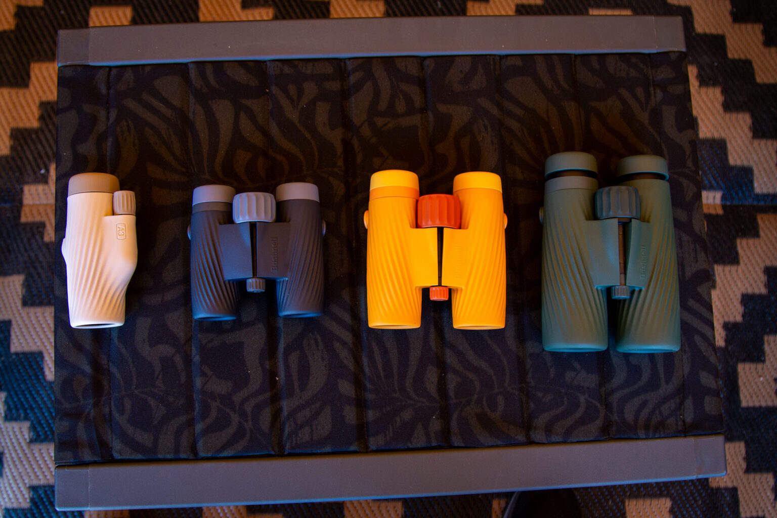 Bushnell binoculars and monocular