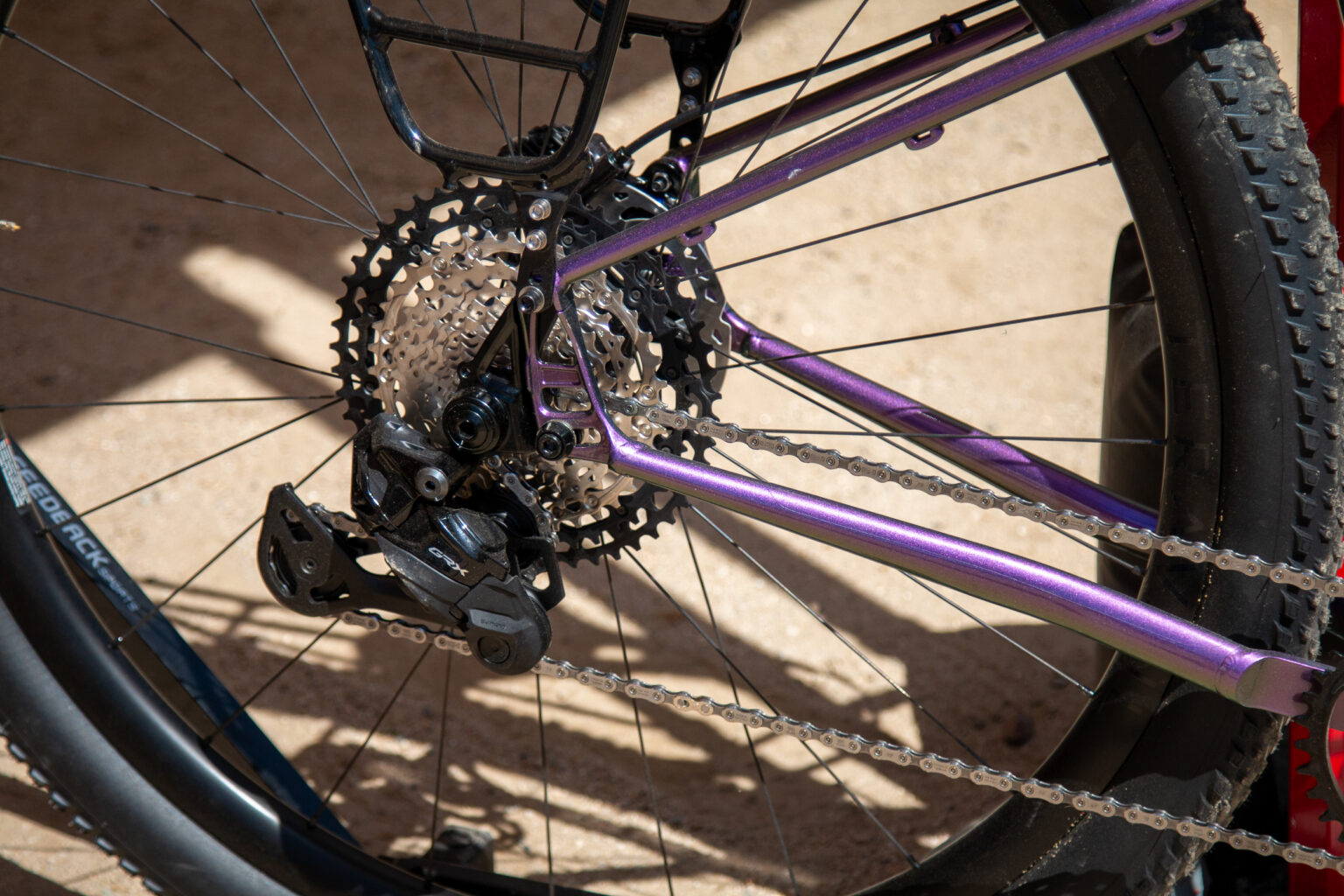 Salsa Fargo 32" gravel bike Travail 32" tires and rims