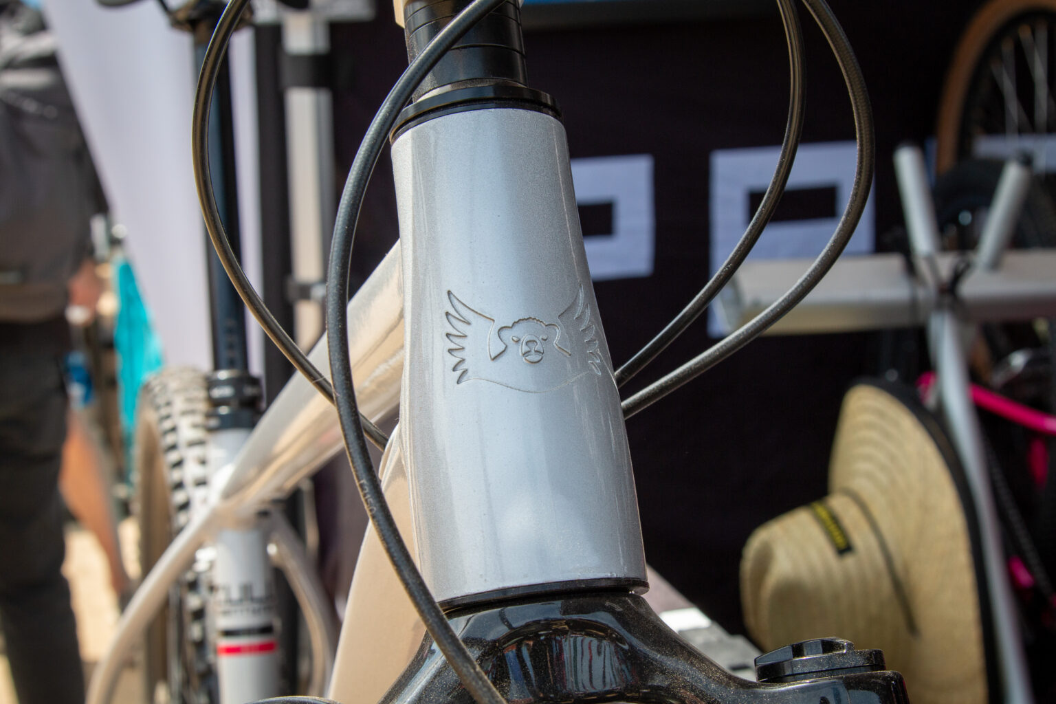 Eagle Bear mountain bike head tube