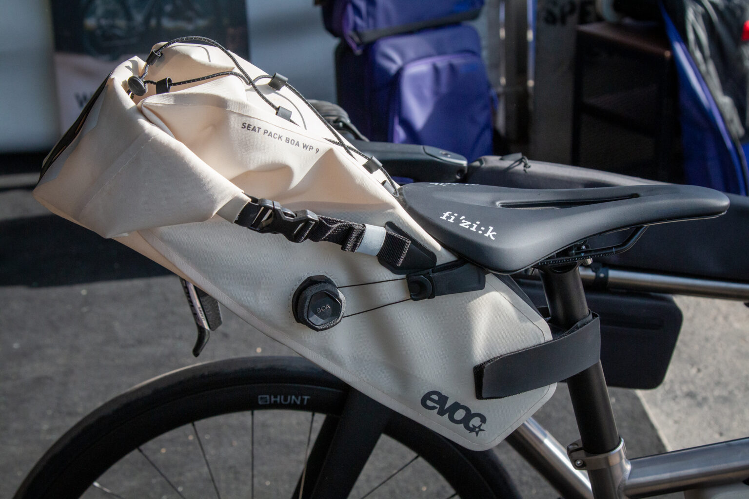Evoc bike packing bags saddle bag